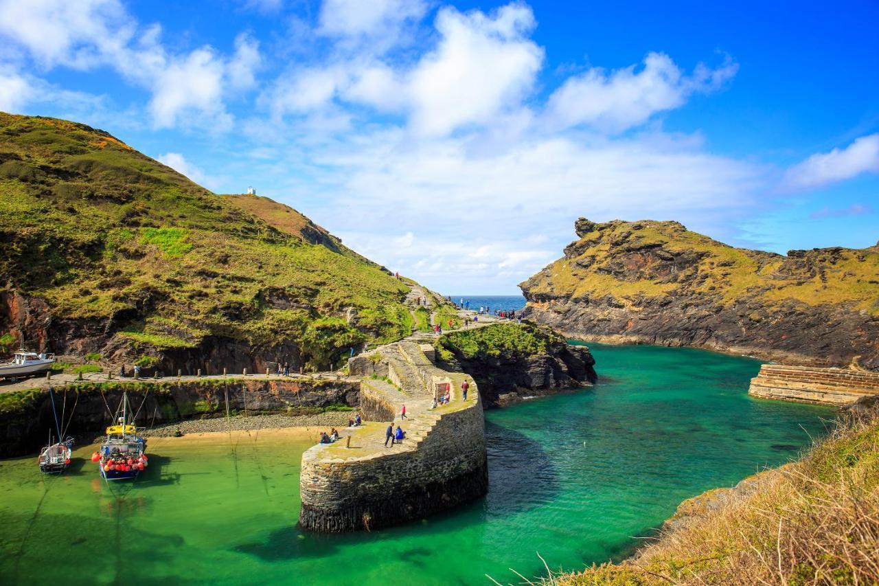 Polrunny Farm Blackberry Cottage - Cornwall Bliss In Sight Of The Sea Boscastle Exterior photo