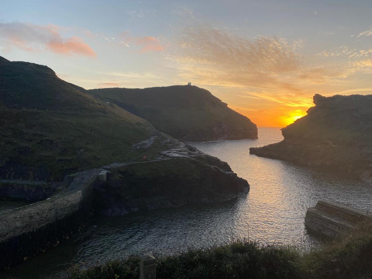 Polrunny Farm Blackberry Cottage - Cornwall Bliss In Sight Of The Sea Boscastle Exterior photo