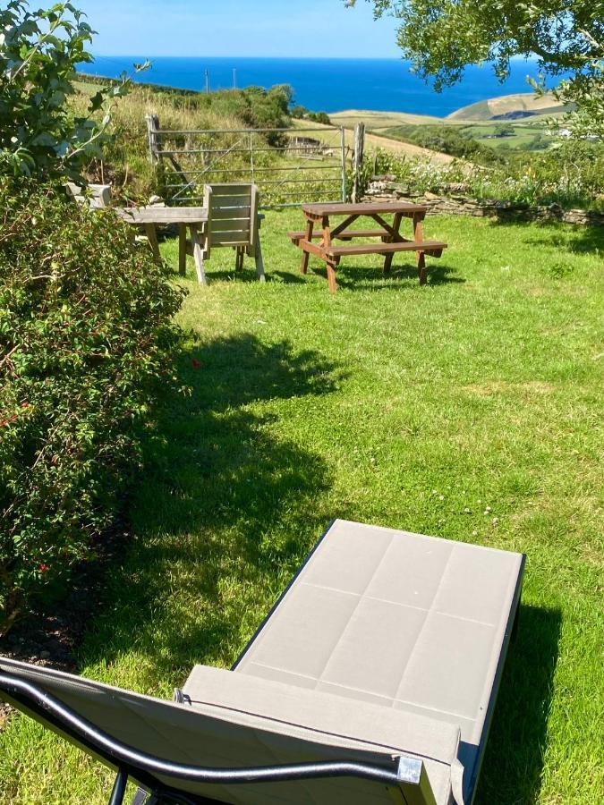 Polrunny Farm Blackberry Cottage - Cornwall Bliss In Sight Of The Sea Boscastle Exterior photo